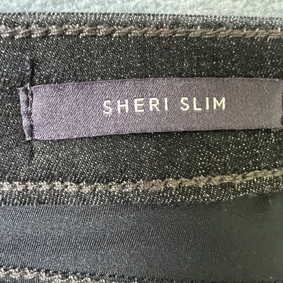 NYDJ NEW Sheri Slim Curve Shaper Womens 18 Jeans Black Denim Stretch Capsule - Picture 12 of 14